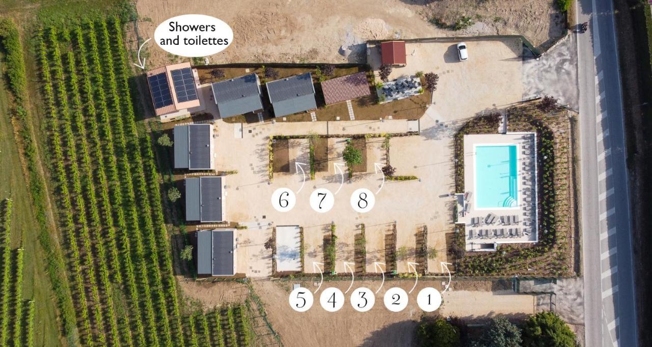 Garda Di Vino Agricamping & Wine Shop Lazise Ronchi  ภายนอก รูปภาพ